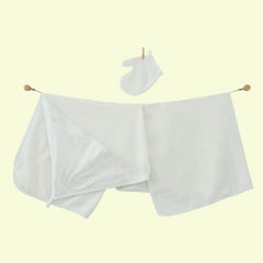 Andywawa 3 Pieces Set Towel Muslin Set Chic - Blue AndyWawa