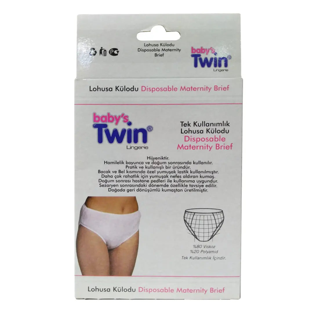 Baby's Twin Maternity Disposable Brief - Pack of 3 Panties Baby's Twing