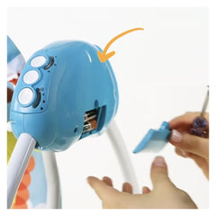 أرجوحة موسيقية كهربائية من Bondigo Babys