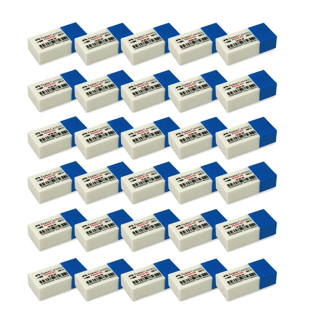 Faber Castell Pencil Ink Eraser - pack of 30 Faber-Castell