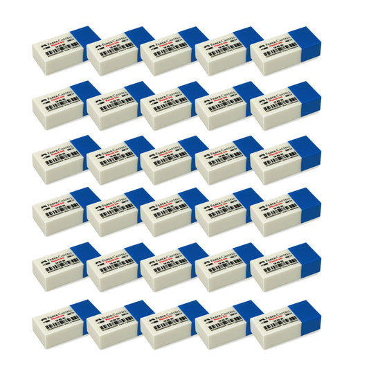 Faber Castell Pencil Ink Eraser - pack of 30