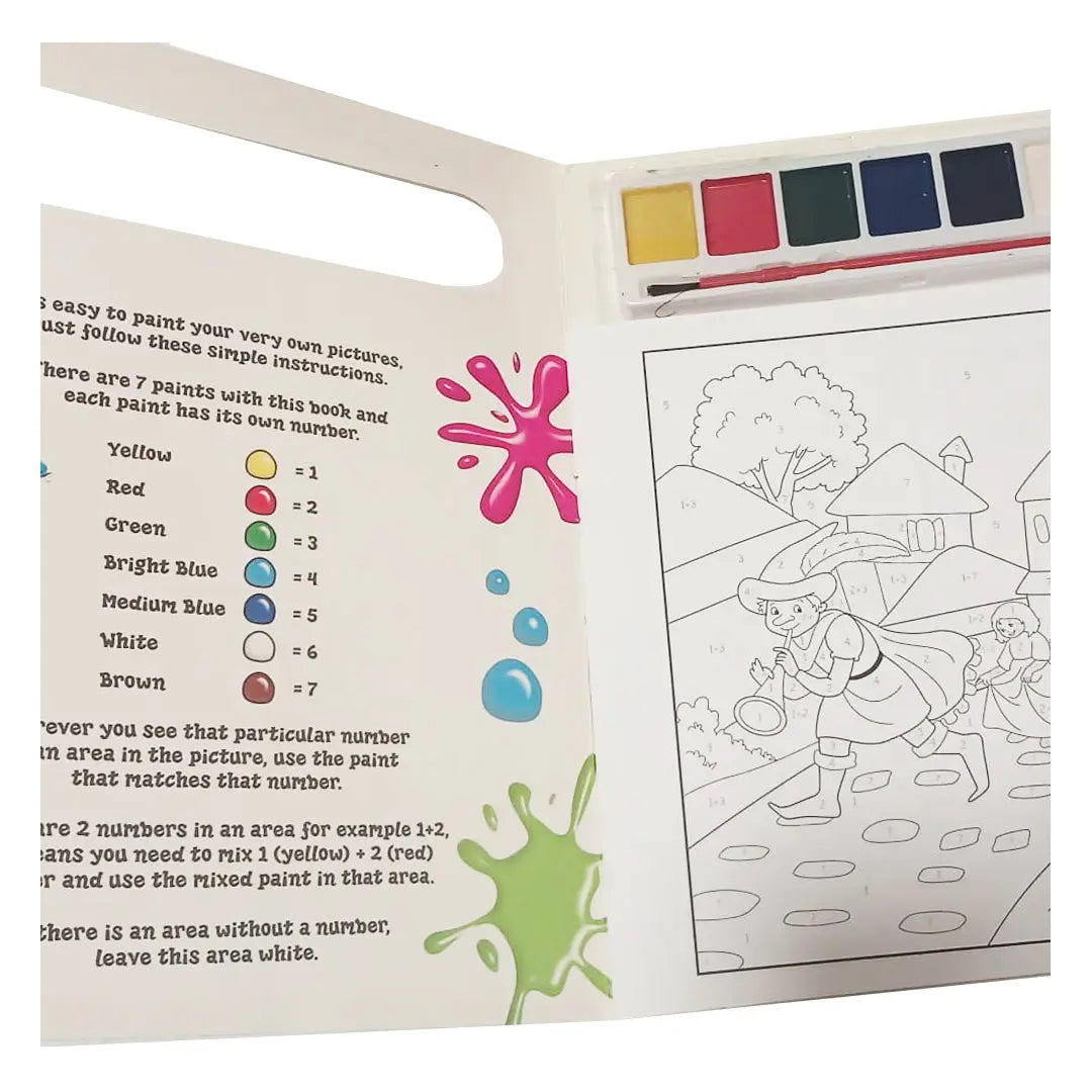 Paint By Numbers-Fairytales Igloo Books