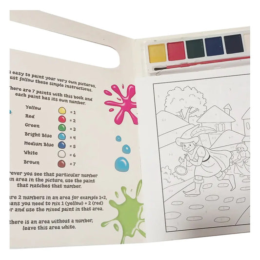 Paint By Numbers-Fairytales Igloo Books