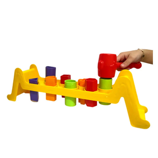 Kanz Shape Sorter Set with a Hammer Kanz