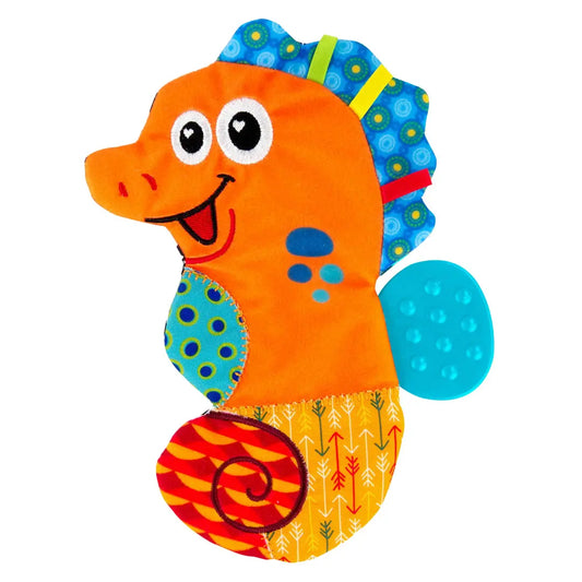 Lamaze Crinklies Seymour the Seahorse Teether Lamaze
