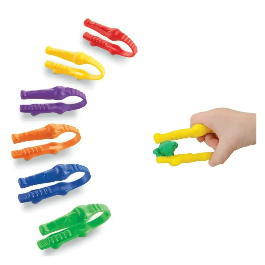 Learning Resources - Gator Grabber Tweezers ( Age :2Years+) Learning Resources