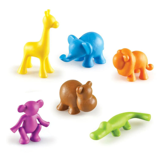 مصادر التعلم - Wild About Animals Jungle Counters :( 3 سنوات +)