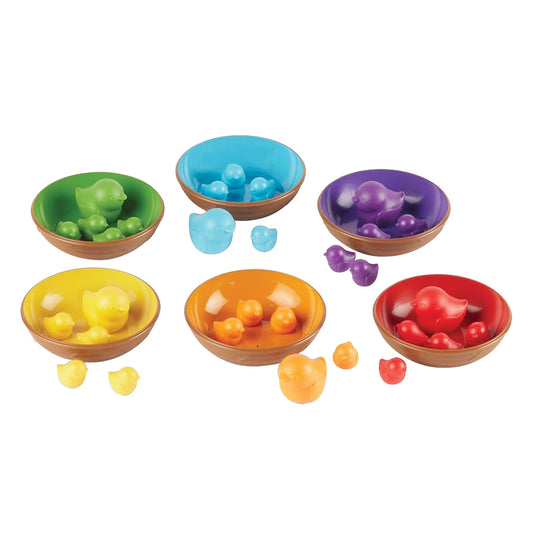 Learning Resources - Birds In A Nest Sorting Set