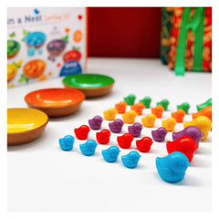 Learning Resources - Birds In A Nest Sorting Set Learning Resources