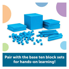 Learning Resources - Giant Magnetic Base Ten Set (6 years+) Learning Resources