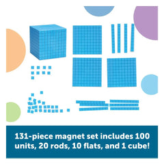 Learning Resources - Giant Magnetic Base Ten Set (6 years+) Learning Resources