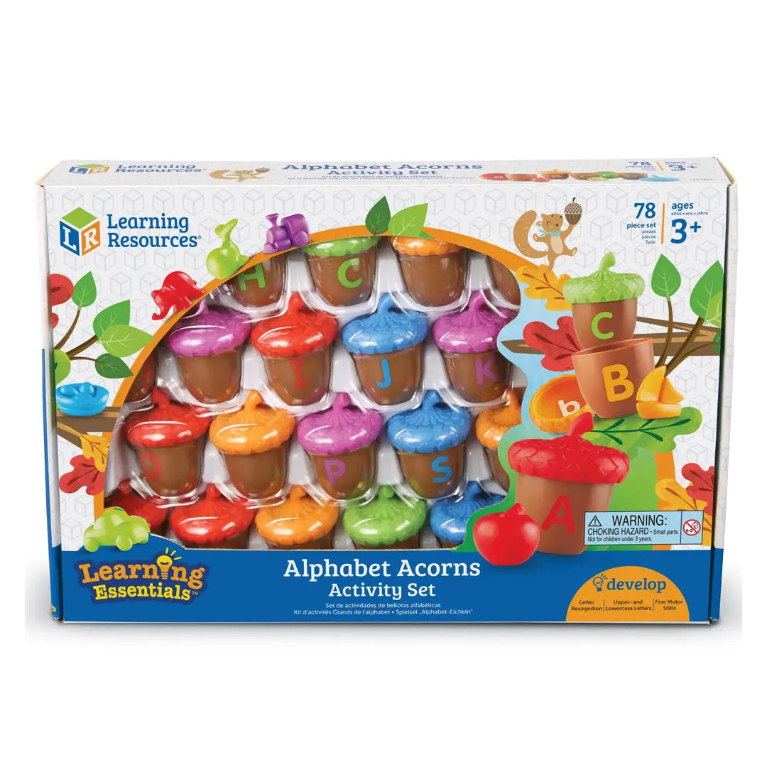 Learning Resources - Alphabet Acorns Activity Set Learning Resources