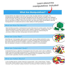 Learning Resources - Take Home Manipulative Kit 5 years + Learning Resources
