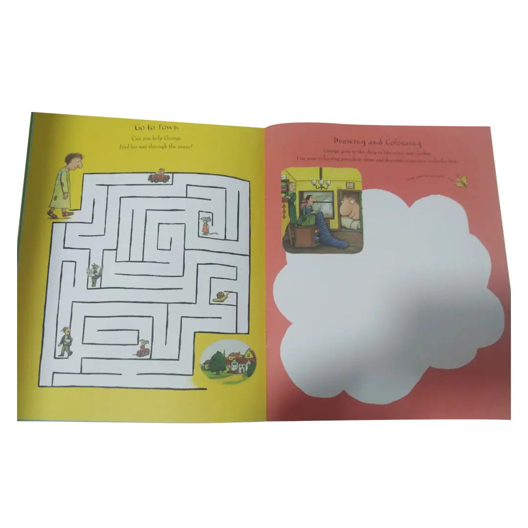 The Smartest Giant in Town Activity Book with fun puzzles! Macmillan