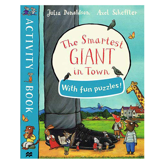 The Smartest Giant in Town Activity Book with fun puzzles!