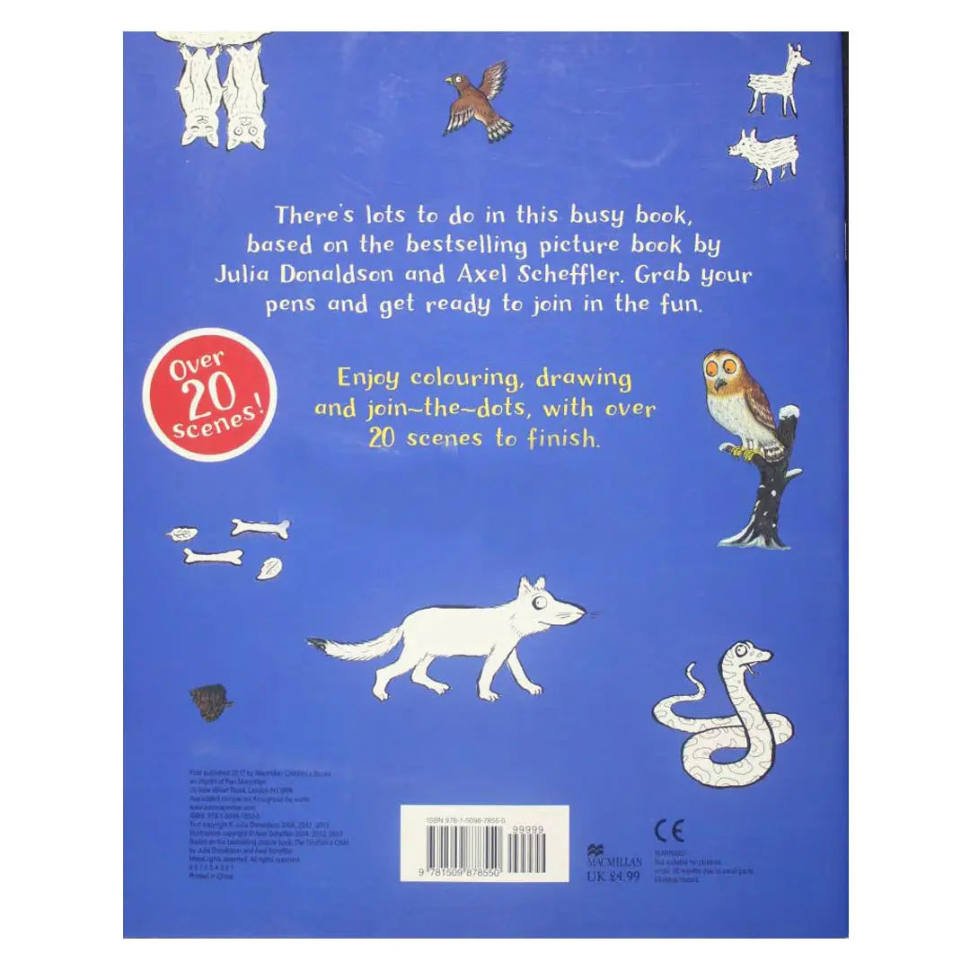 The Gruffalo's Child Colouring Book with over 20 scenes! Macmillan