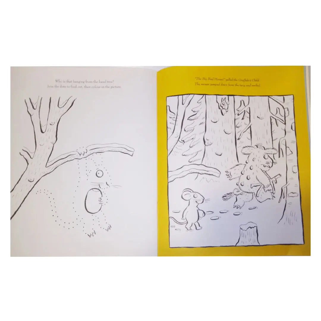 The Gruffalo's Child Colouring Book with over 20 scenes! Macmillan