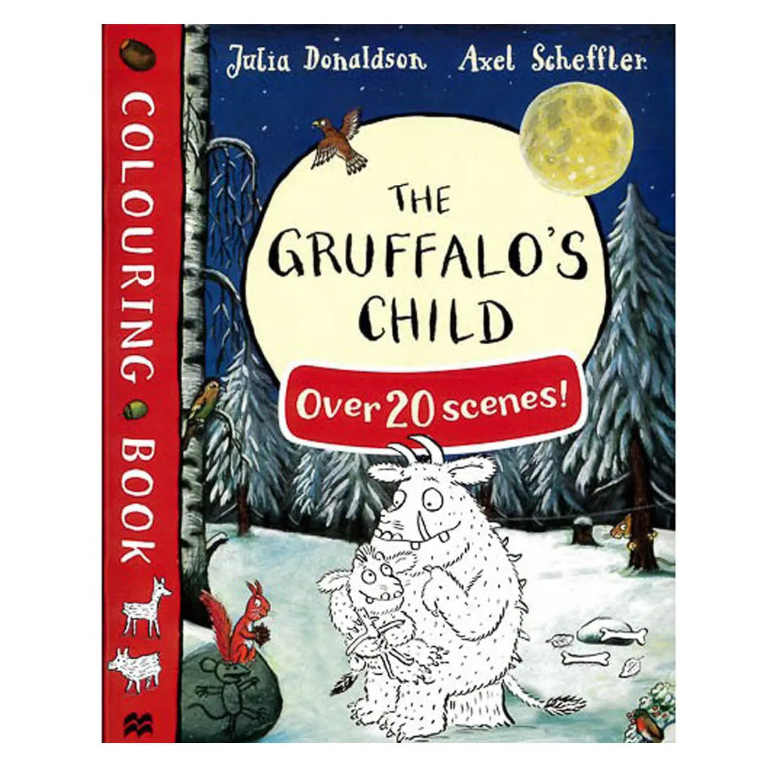 The Gruffalo's Child Colouring Book with over 20 scenes! Macmillan