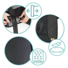 Olmitos Seat Belt Adaptor For Pregnant Women, Black Olmitos