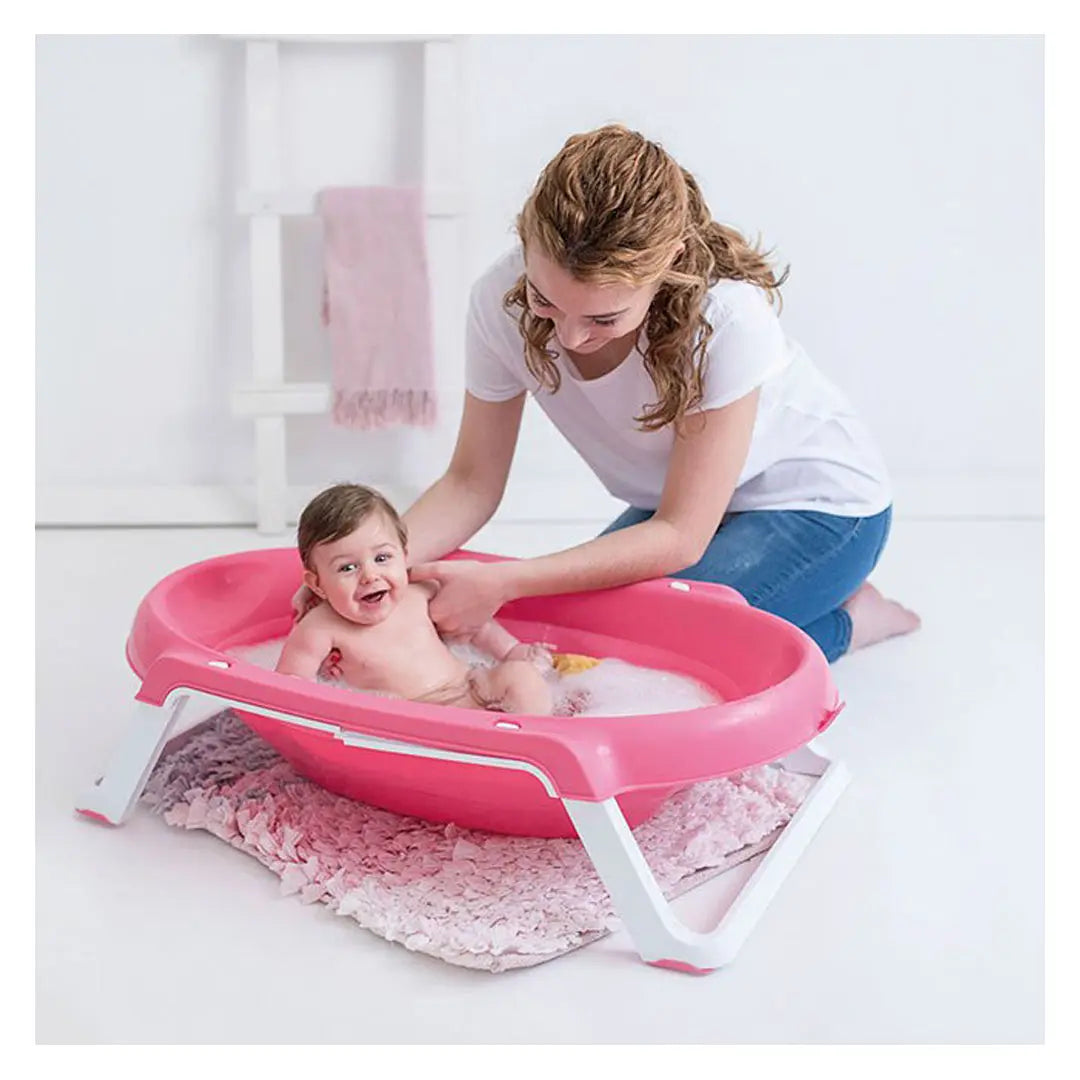 Olmitos Foldable Bath Compact - Pink Olmitos