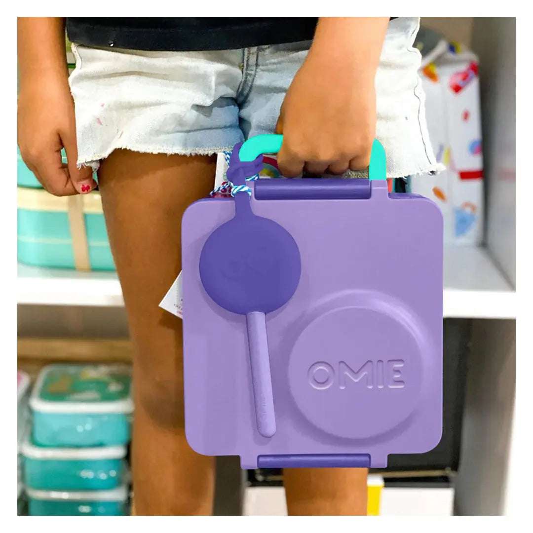 OmiePod & Utensil Set - Purple Omielife
