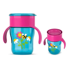 كوب فيليبس أفينت للأطفال سعة ٢٦٠ مل - أزرق وأرجواني
