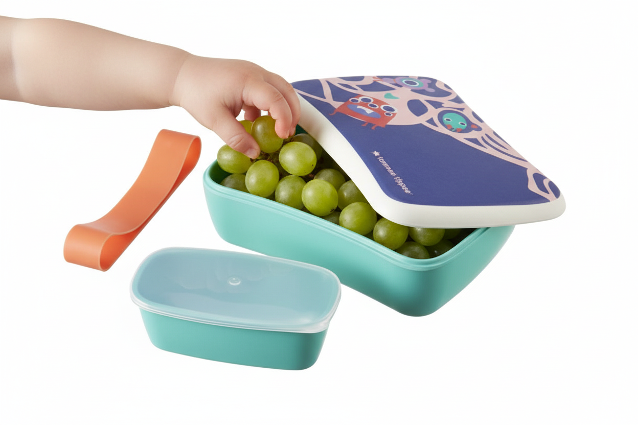 Tommee Tippee Bamboo Fibre Kids Lunch Box Tommee Tippee