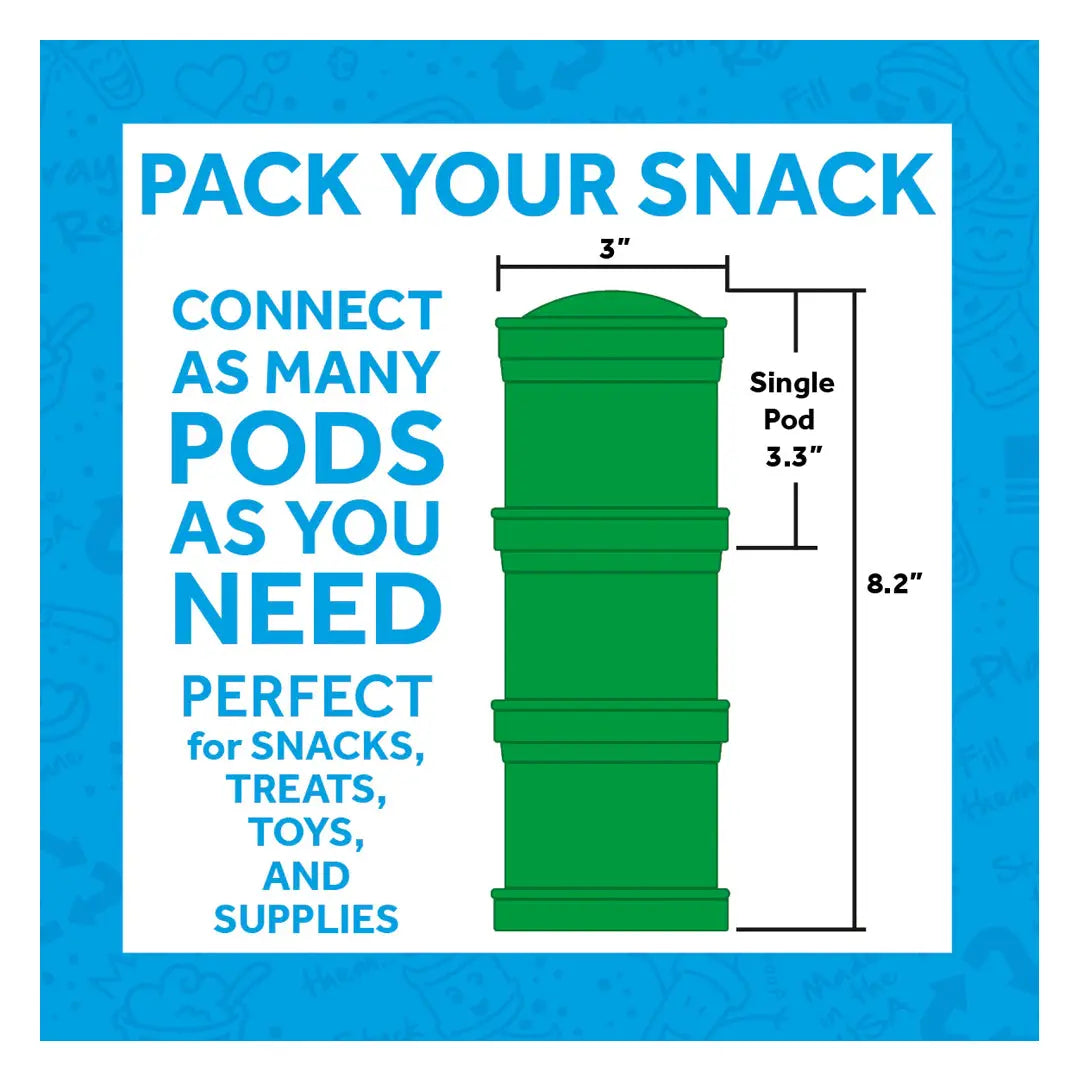 Replay - Re-Play Snack Stack - Bright Pink Replay