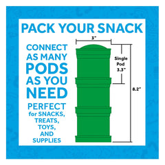 Replay - Re-Play Snack Stack - Bright Pink Replay
