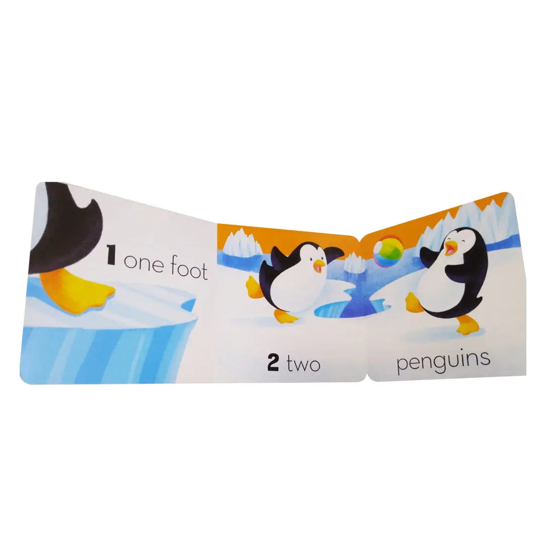 Scholastic 1, 2 at the Zoo Board book Scholastic