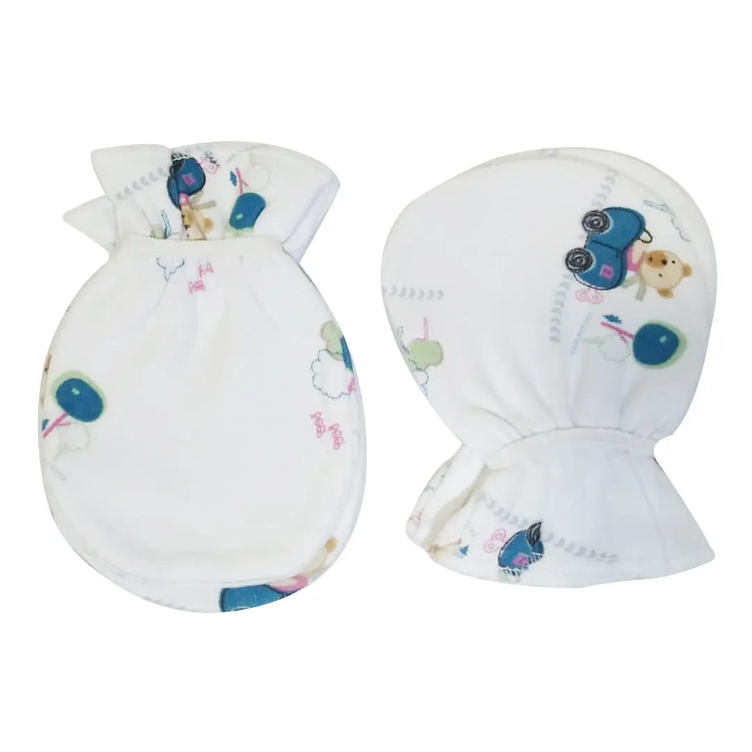 Sevi Bebe Baby Mittens - Blue Sevi Bebe