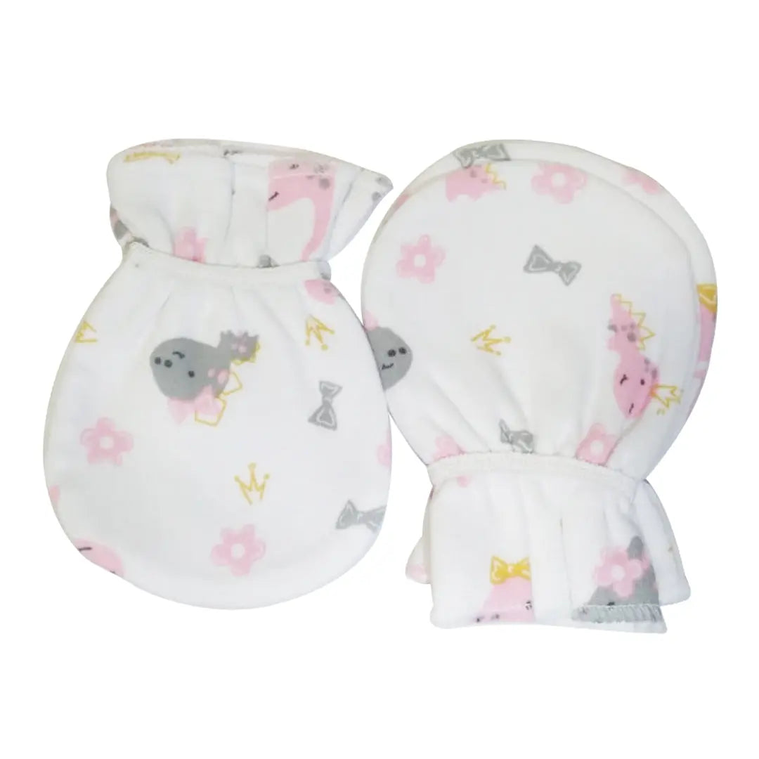 Sevi Bebe Baby Mittens - Pink Sevi Bebe