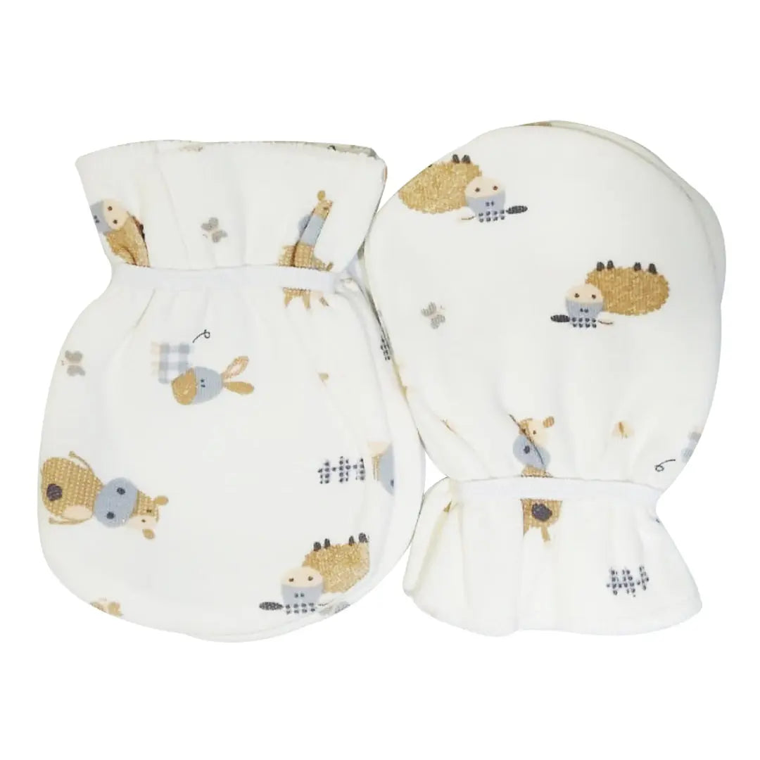 Sevi Bebe Baby Mittens - Ecru Sevi Bebe