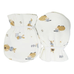 Sevi Bebe Baby Mittens - Ecru Sevi Bebe