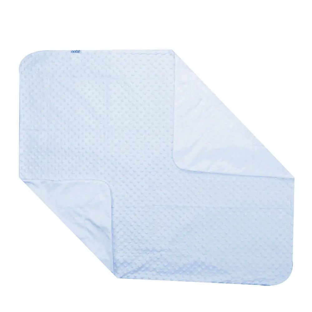 SEBI Baby Blanket Chickpea Topitos - Blue SEBI