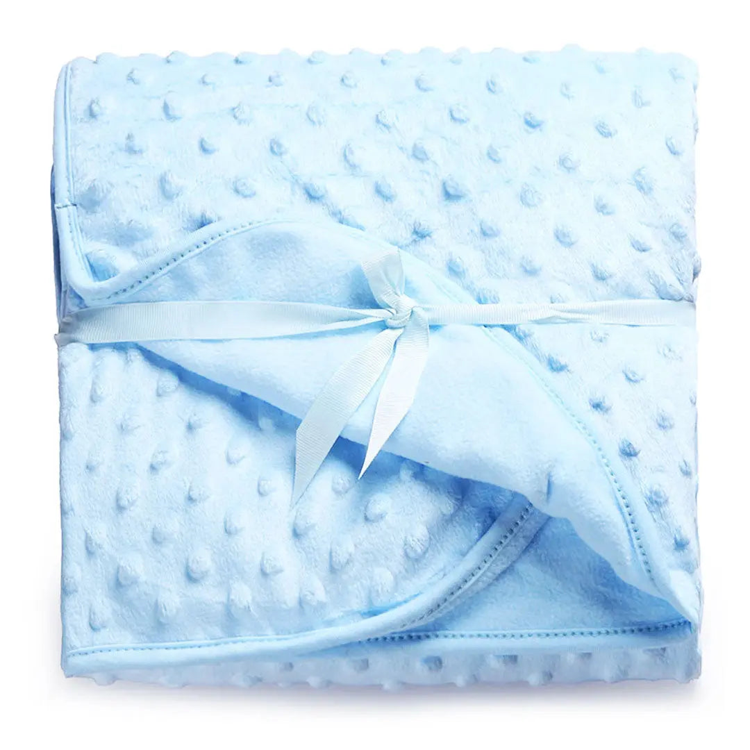 SEBI Baby Blanket Chickpea Topitos - Blue SEBI