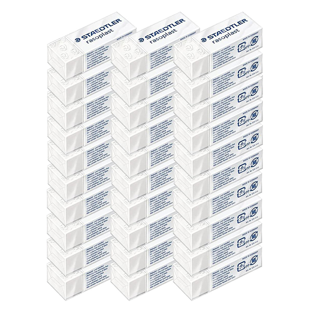 Staedtler Rasoplast Erase - 1 Box (30 Eraser) Staedtler