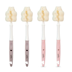 Spectra Sponge Feeding Bottle Brush Set (Long Type) - Pack of 2 Spectra