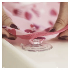 Tidy Tot Cover and Catch Bib - Pink