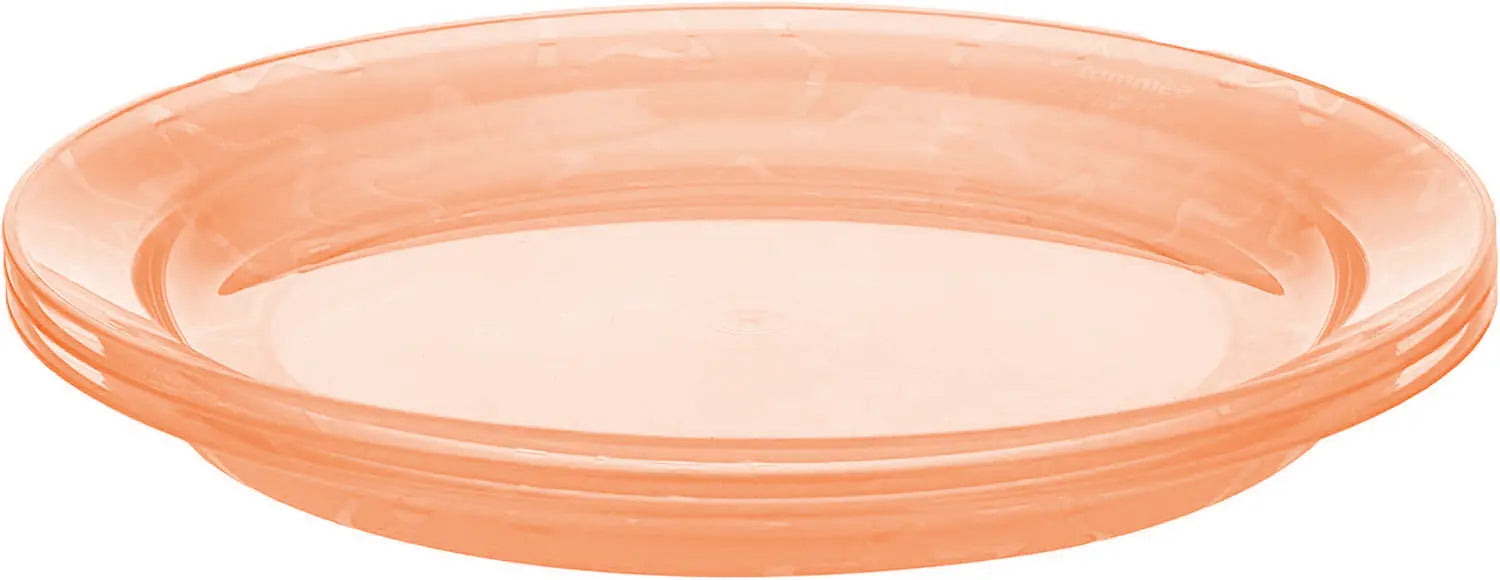 Tommee Tippee Essentials Feeding Plates, pack of 3 - Orange Tommee Tippee