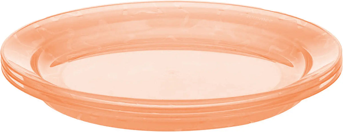 Tommee Tippee Essentials Feeding Plates, pack of 3 - Orange Tommee Tippee
