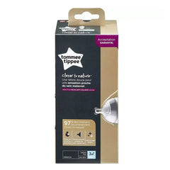 Tommee Tippee Closer to Nature Feeding Bottle :(340ml )- Clear Tommee Tippee
