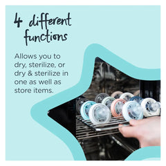 Tommee Tippee Ultra UV Steriliser 3 in 1 Steriliser, Dryer & Storage Tommee Tippee