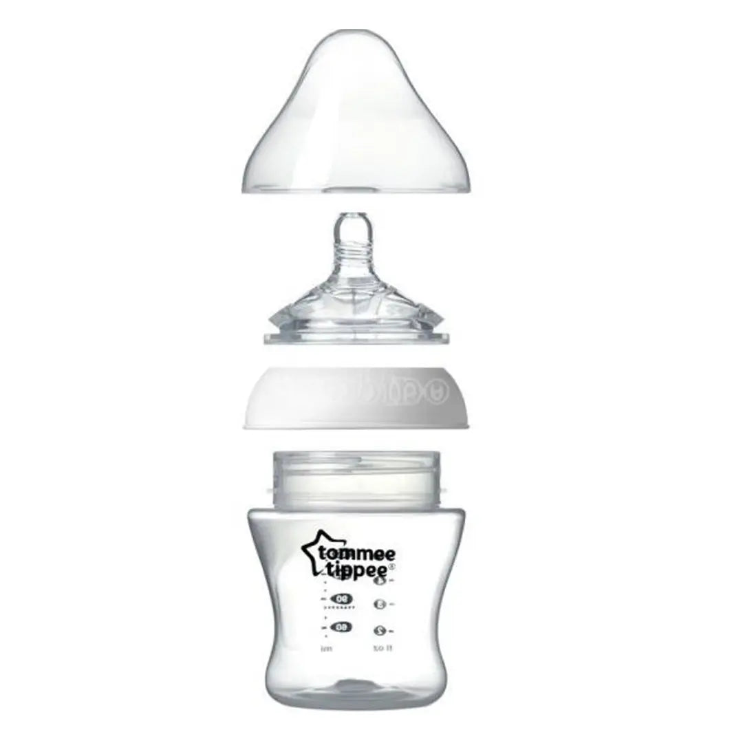 Tommee Tippee Ultra Feeding Bottle Kit - Clear (2 bottles:150Ml) - (2 bottles:260 Ml) Tommee Tippee