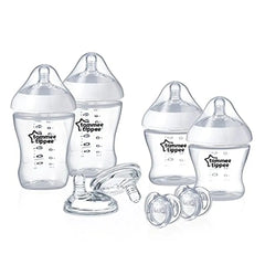 Tommee Tippee Ultra Feeding Bottle Kit - Clear (2 bottles:150Ml) - (2 bottles:260 Ml) Tommee Tippee