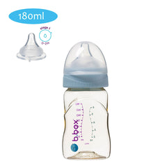 B.Box PPSU Baby Bottle Lullaby Blue - 180ml