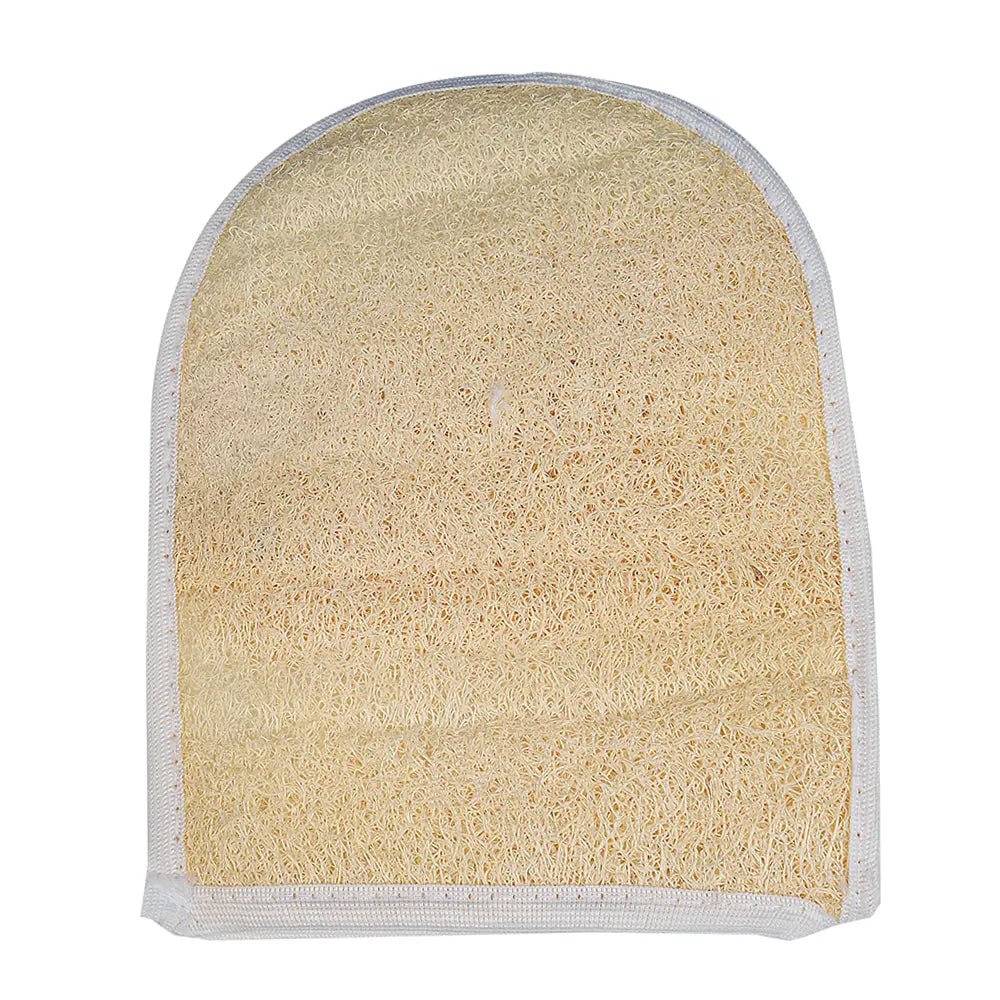 M&H Soft Fiber Bath and Shower Glove for Kids - White M&H