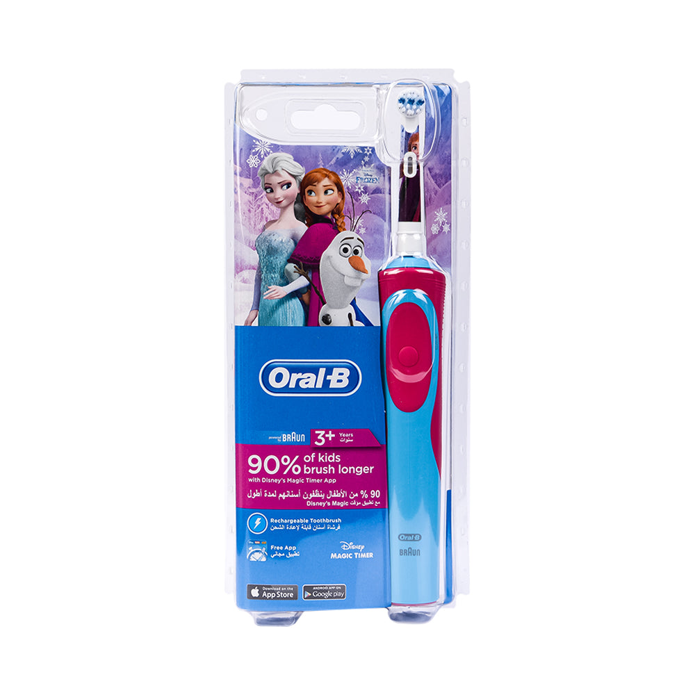Oral B Disney Frozen Kids Rechargeable Toothbrush 3 years+ Oral B