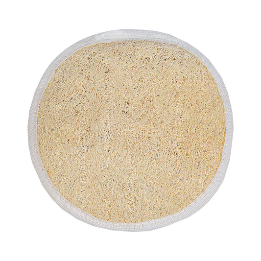 M&H Bath and Shower Fiber Pad - White M&H