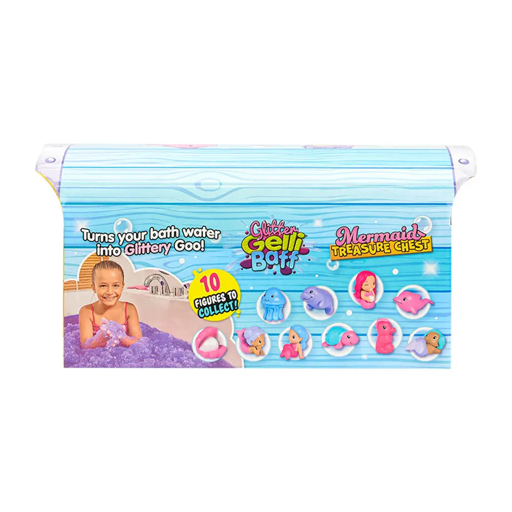 Zimpli Kids Glitter Gelli Baff - Mermaid Treasure Chest - Purple Zimpli Kids